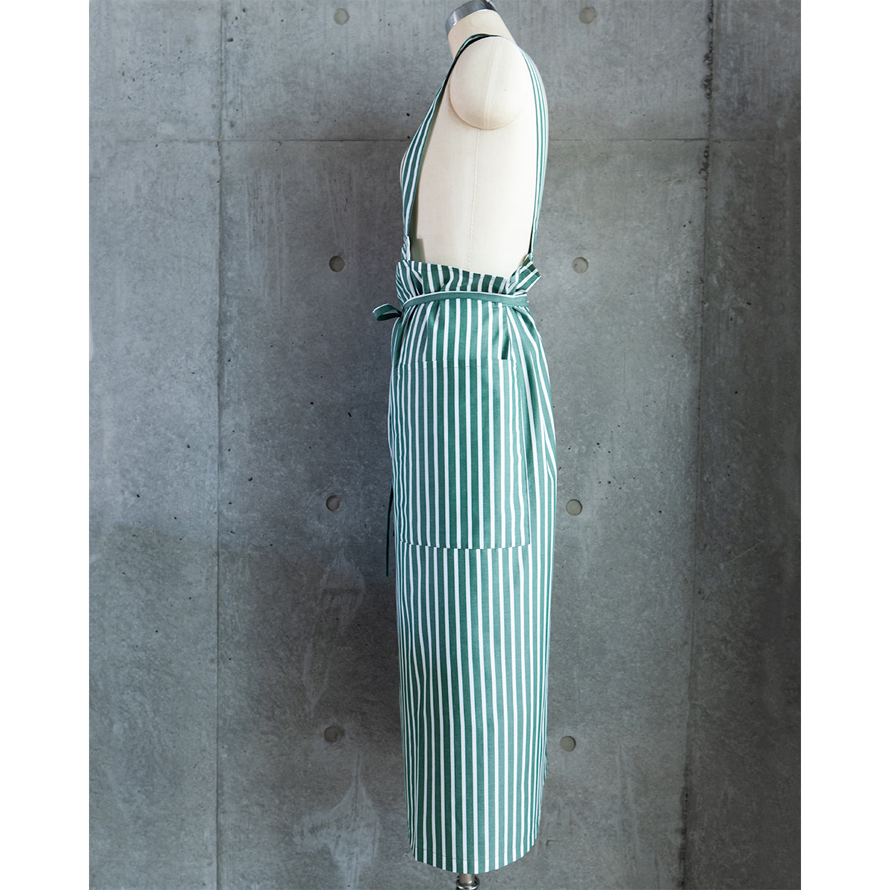 one mile apron Ⅱ-green stripe