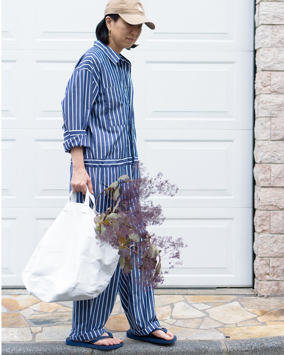 【20%OFF】 tsunagi-navy stripe