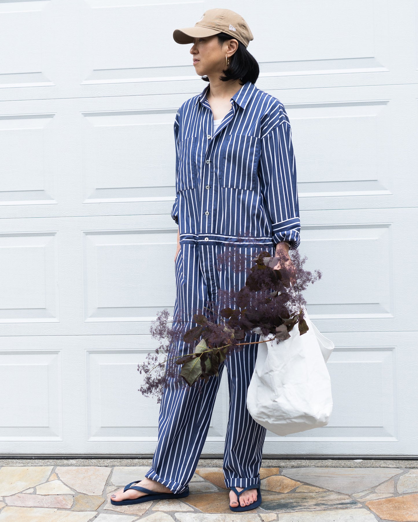 【20%OFF】 tsunagi-navy stripe