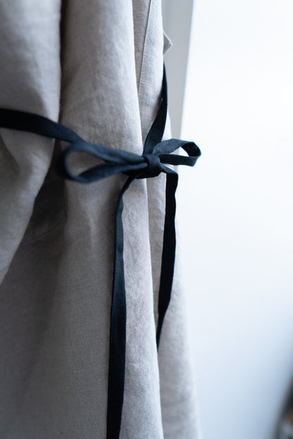 one mile apron-linen ecru