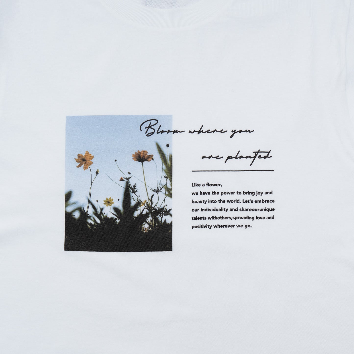 flower tee