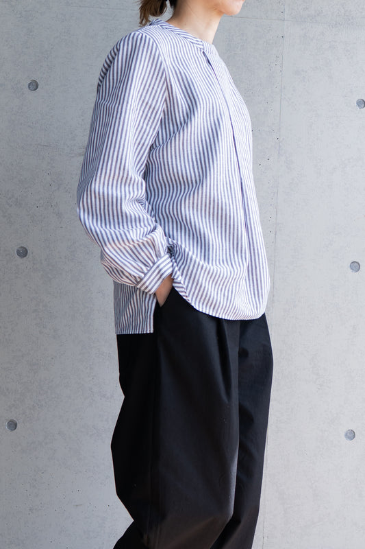 タックブラウス the maiden stripe