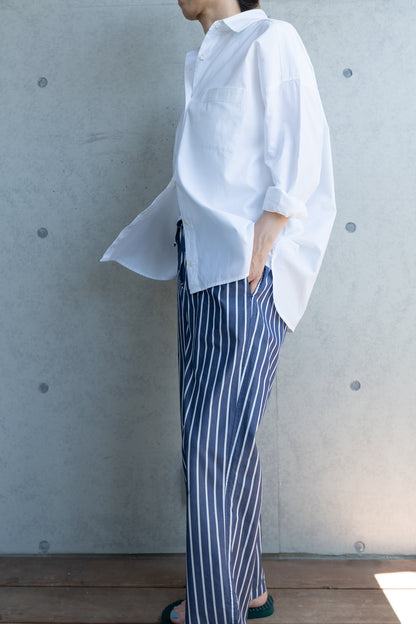 his pants-navy stripe