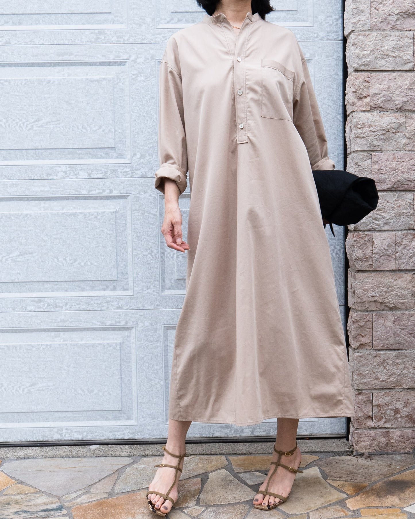 hers dress-beige