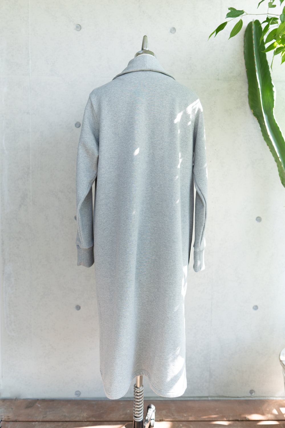 ぬくもりrobe-bicolor / top gray